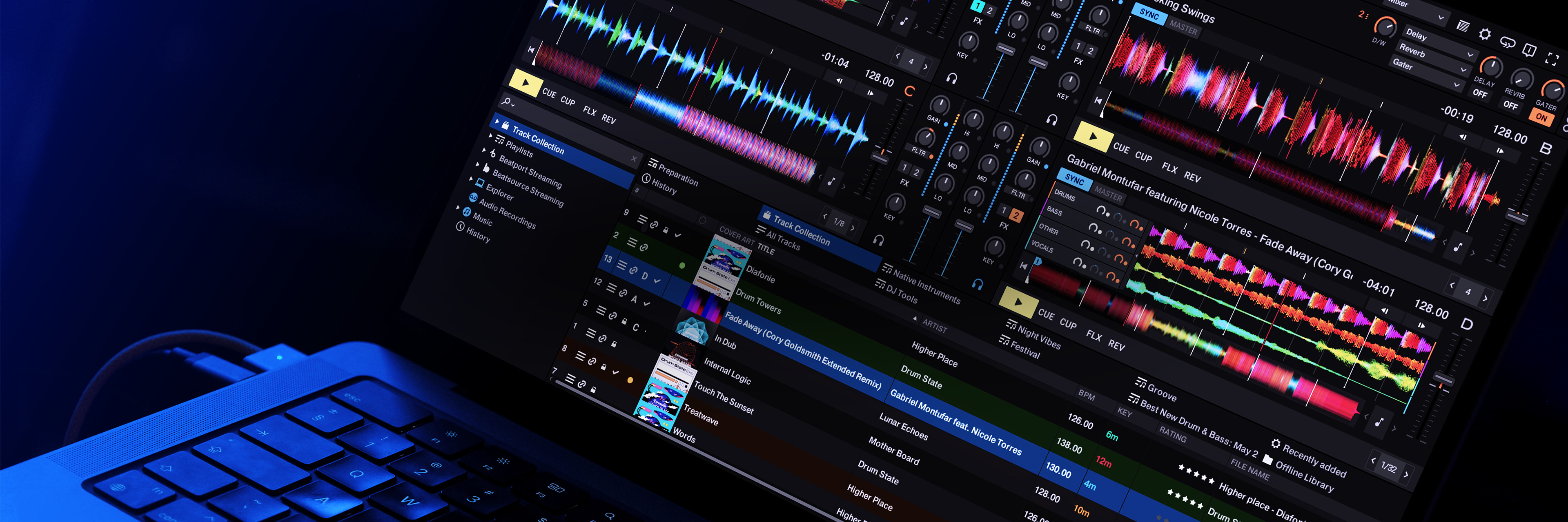 Traktor Pro 4 with Beatport Streaming &mdash; Native Instruments + Beatport integration